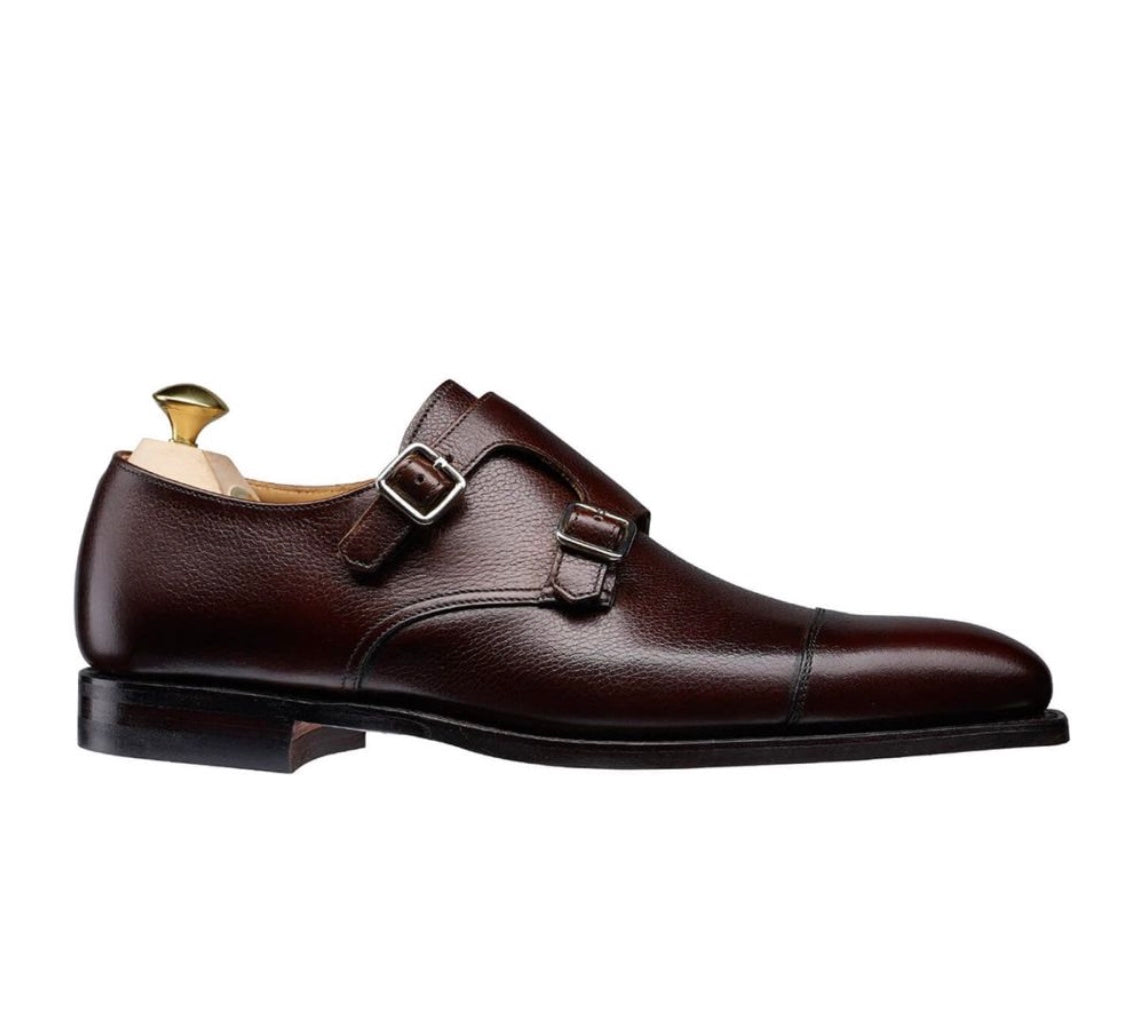 Crockett & Jones Lowndes (Dark Brown Pebble Grain)