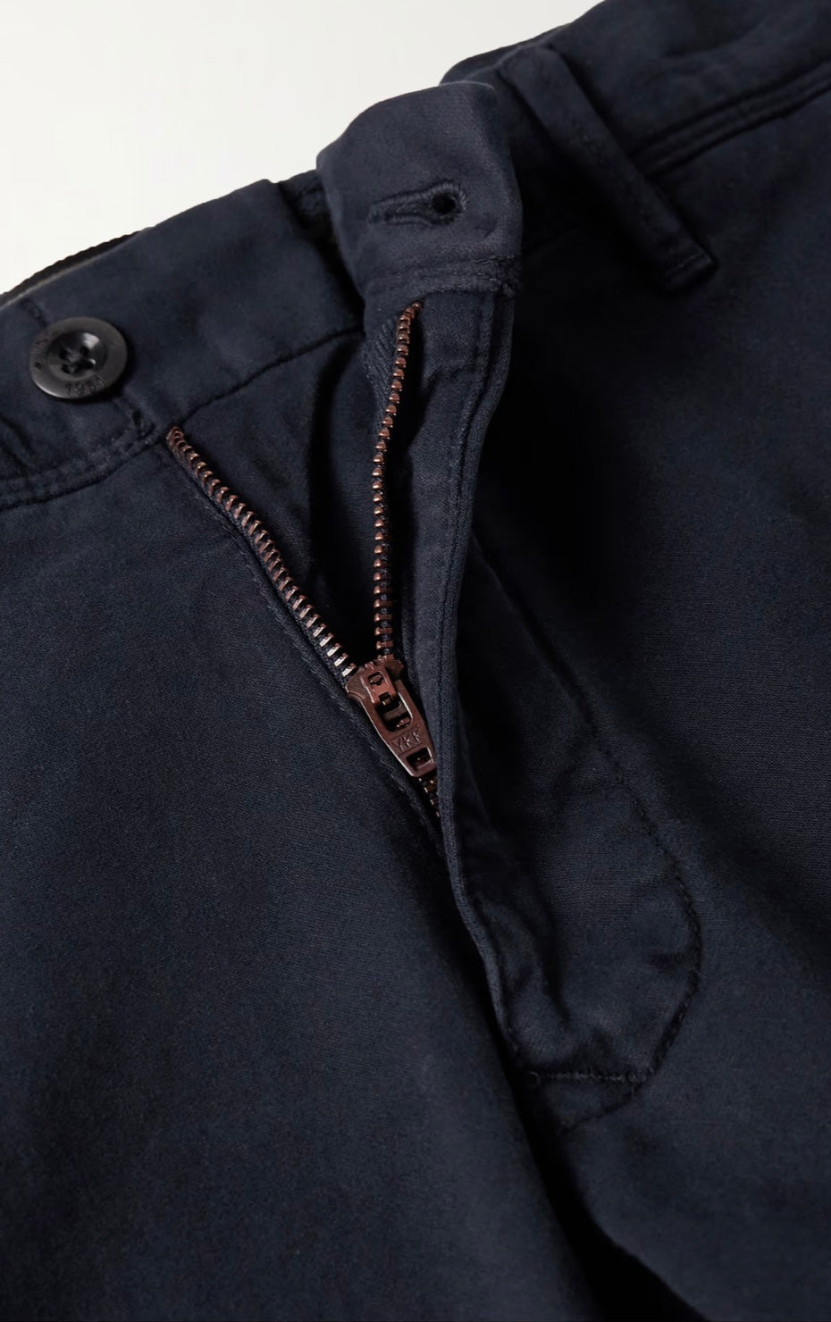 Incotex Slim Fit Stretch Cotton Blend Chino ( Navy Slacks)