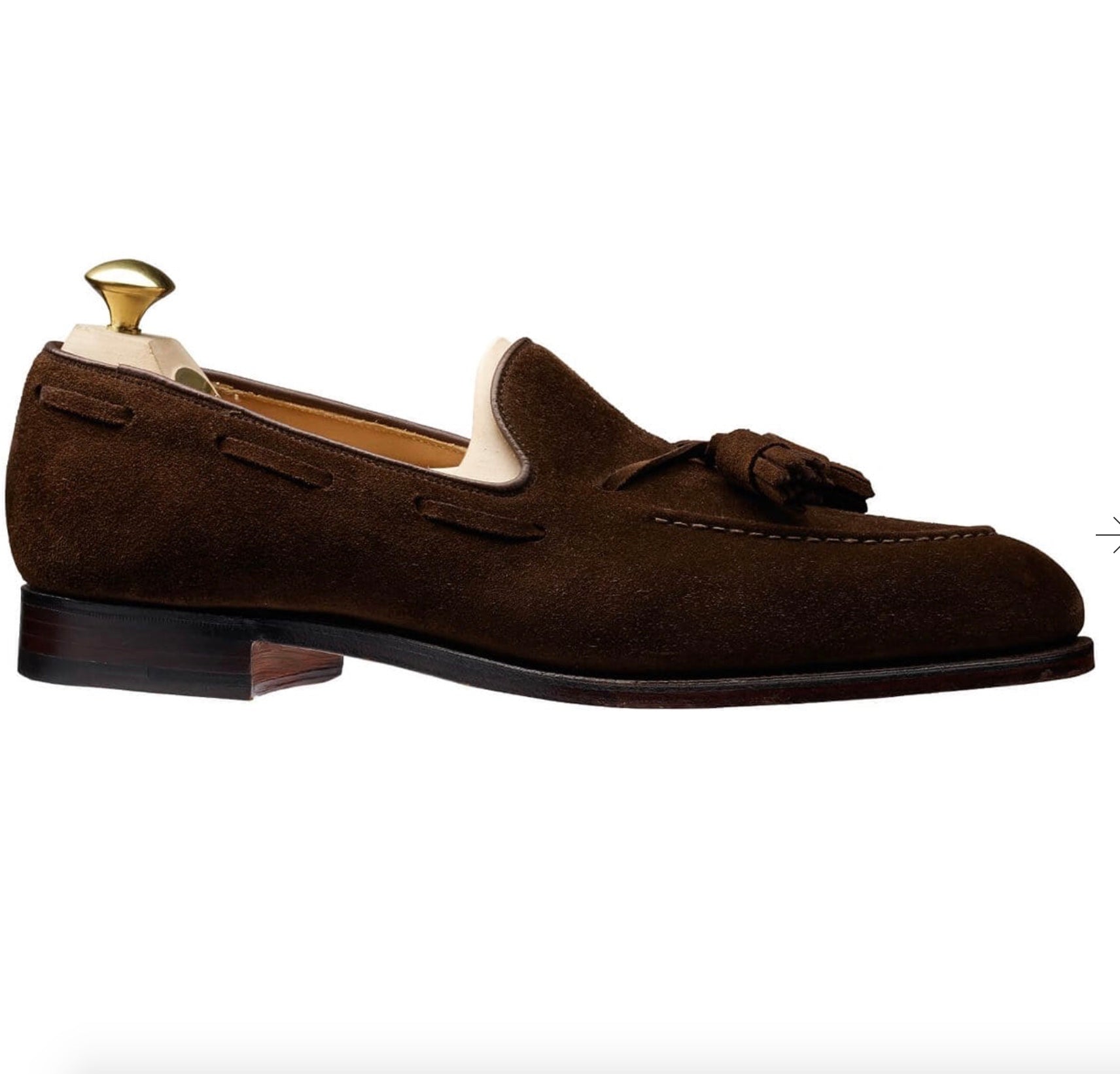 Crockett & Jones Cavendish (Dark Brown calf suede)
