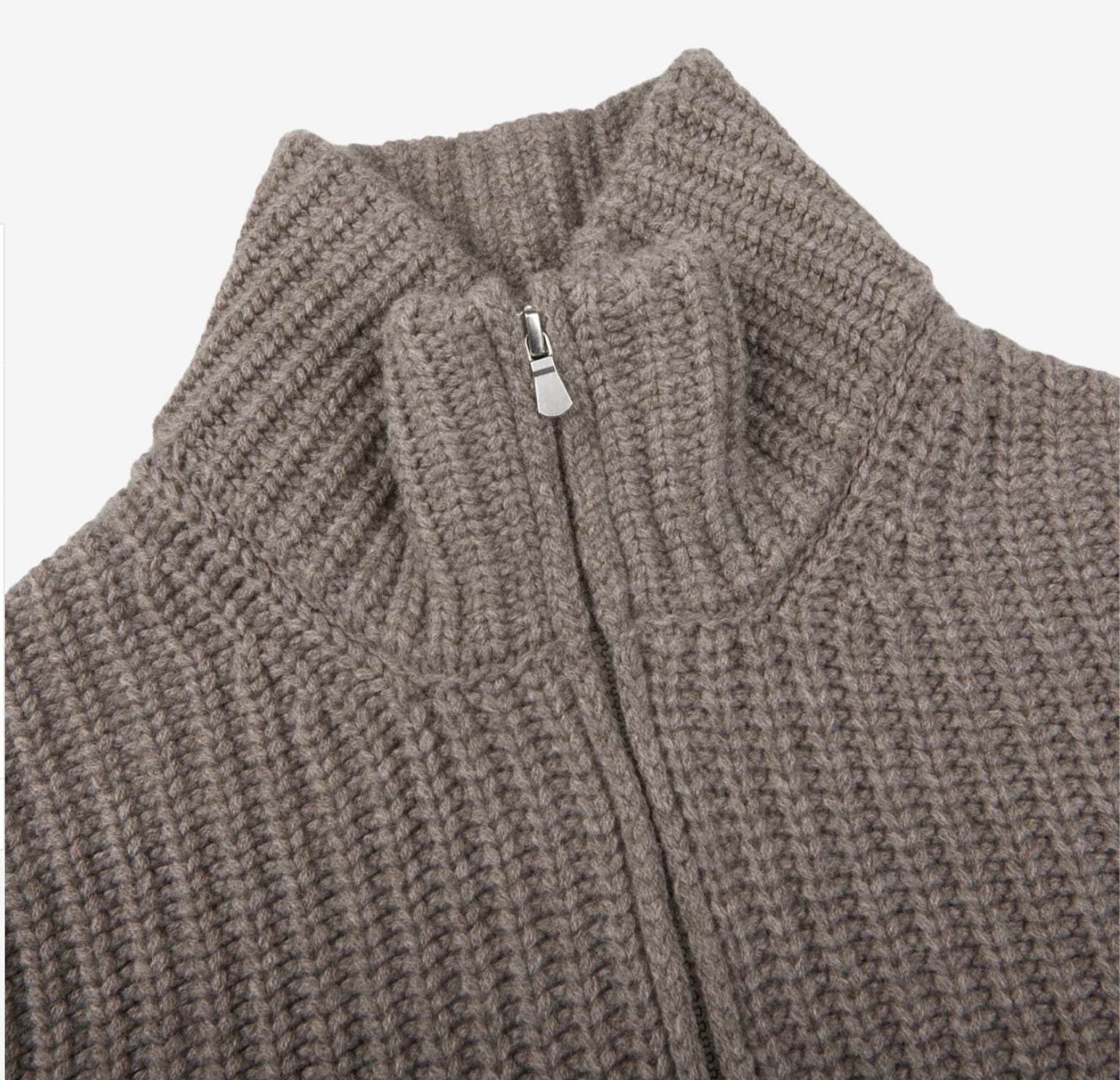 Gran Sasso Full Zip Taupe3