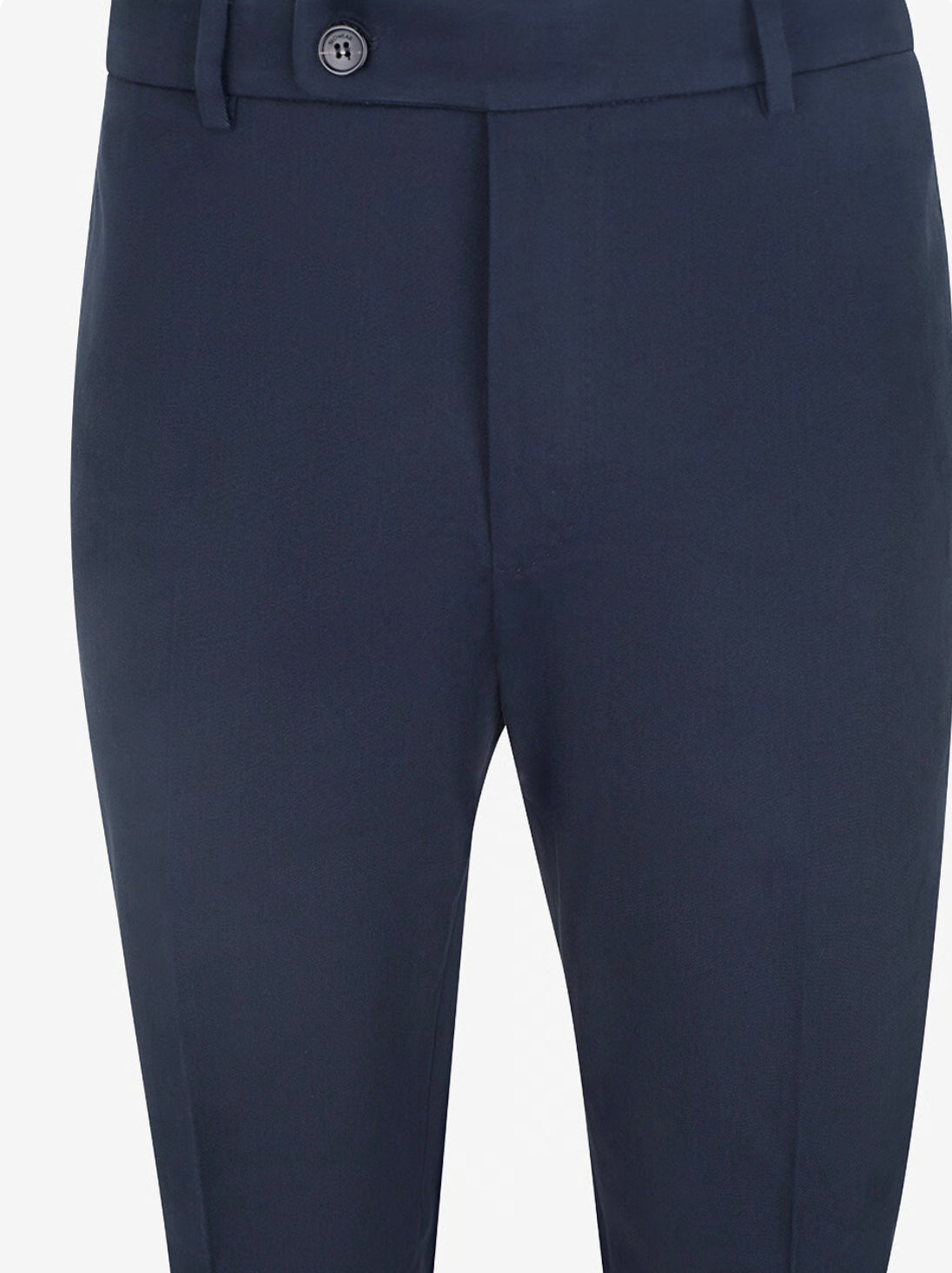 Slowear Pattern 54. Navy Cotton Stretch Trousers