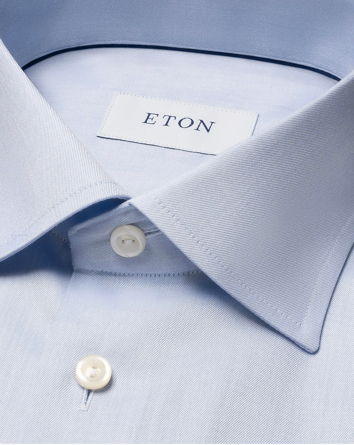Eton Slim Fit Light Blue Signature Twill Shirt