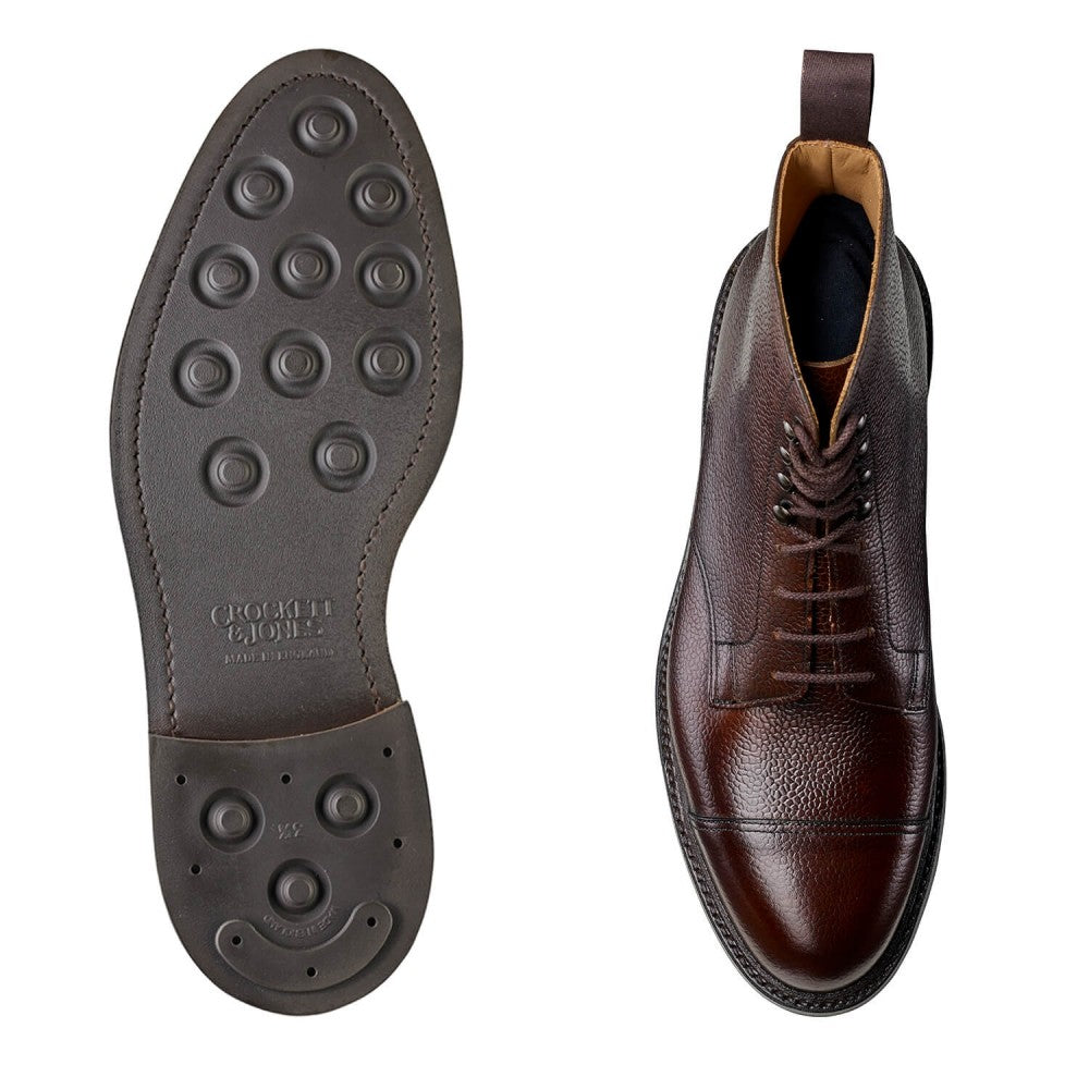 Crockett & Jones Coniston (Dark Brown Scotch Grain)