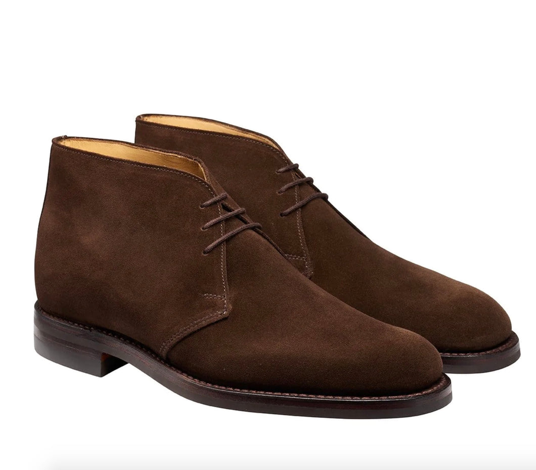 Crockett & Jones Chiltern (Dark Brown Suede)