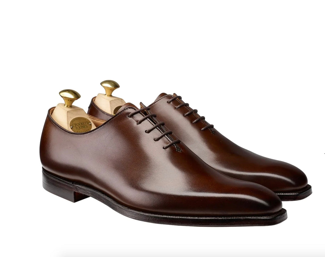 Crockett & Jones Alex(Dark Brown Burnished Calf)