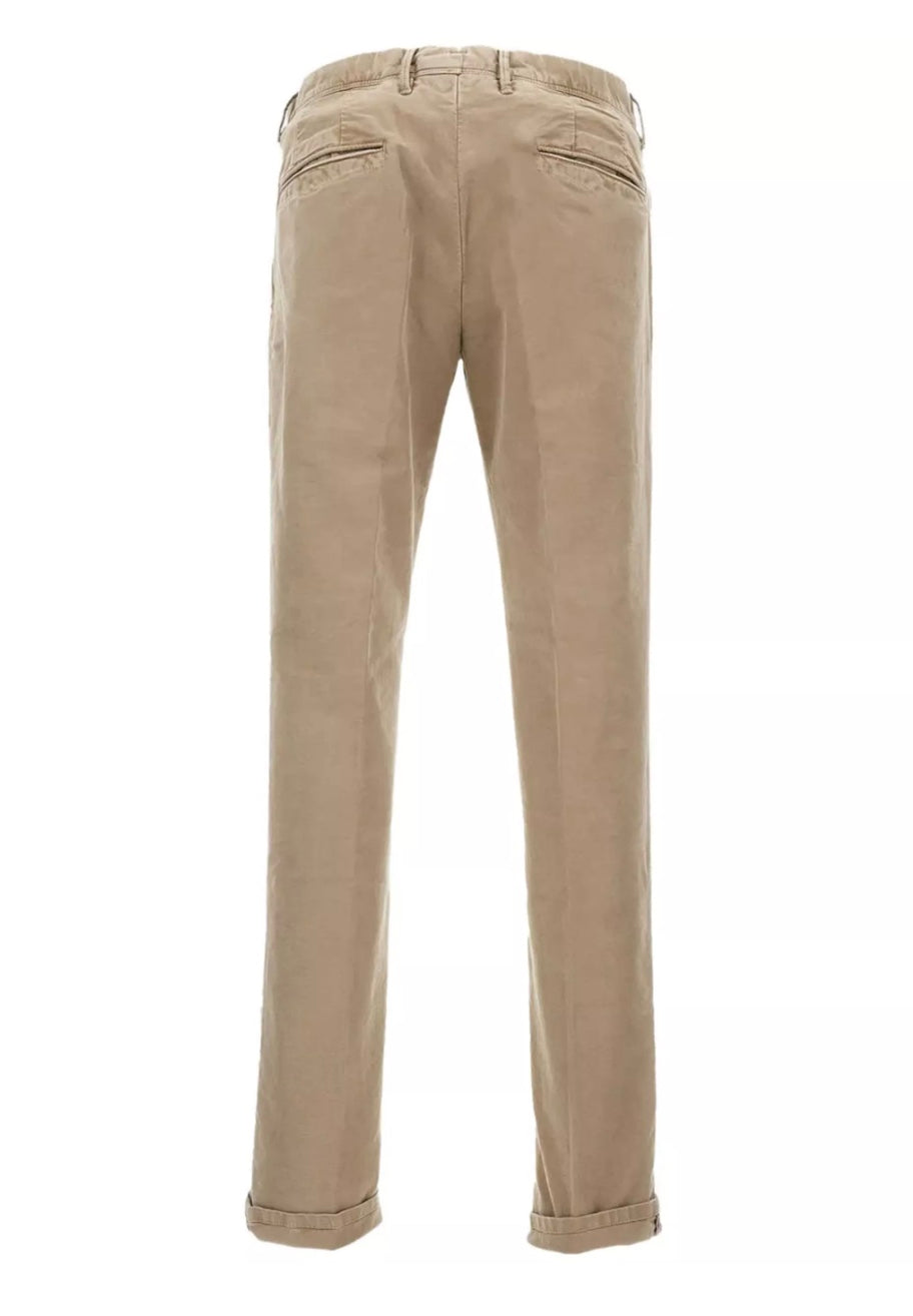 Incotex 'Slacks' Slim Fit Cotton Twill Chino,Tan