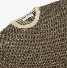 Load image into Gallery viewer, Inis Meain Bréidín Cashmere Sweater (Beige &amp;  Brown fleck)
