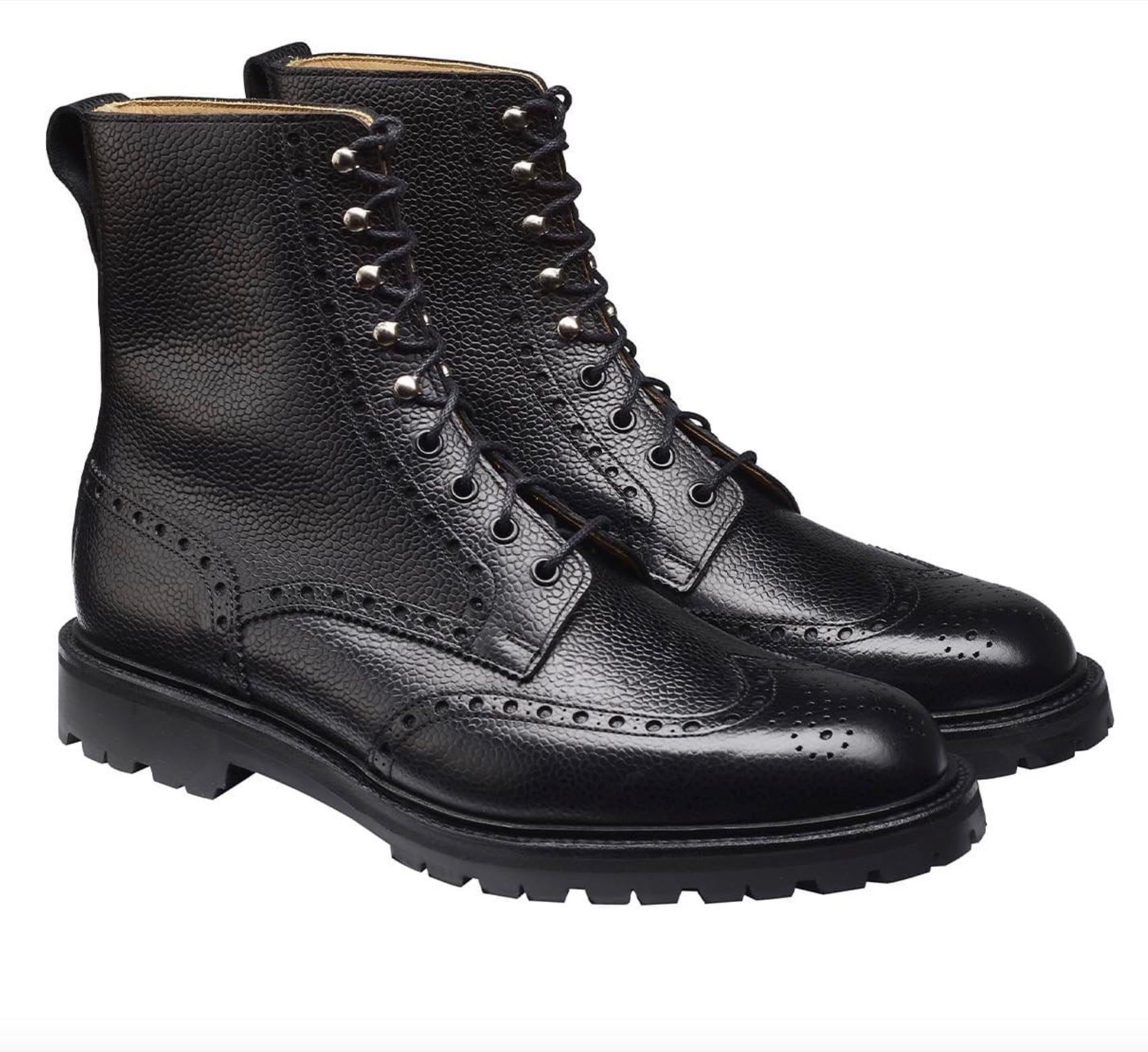 Crockett & Jones Islay (Black Scotch Grain)