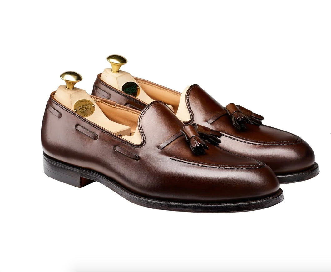 Crockett & Jones Cavendish (Dark Brown Burnished Caf)