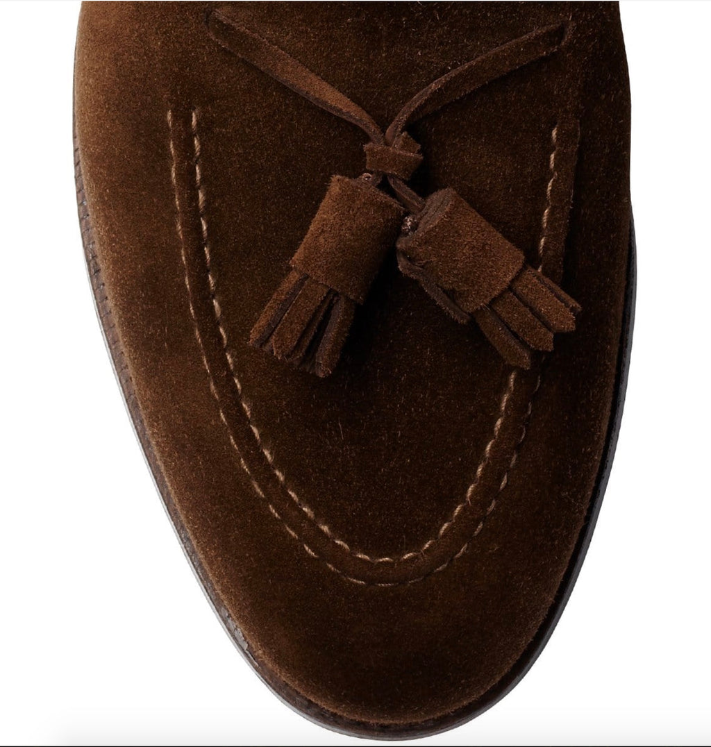 Crockett & Jones Cavendish (Dark Brown calf suede)