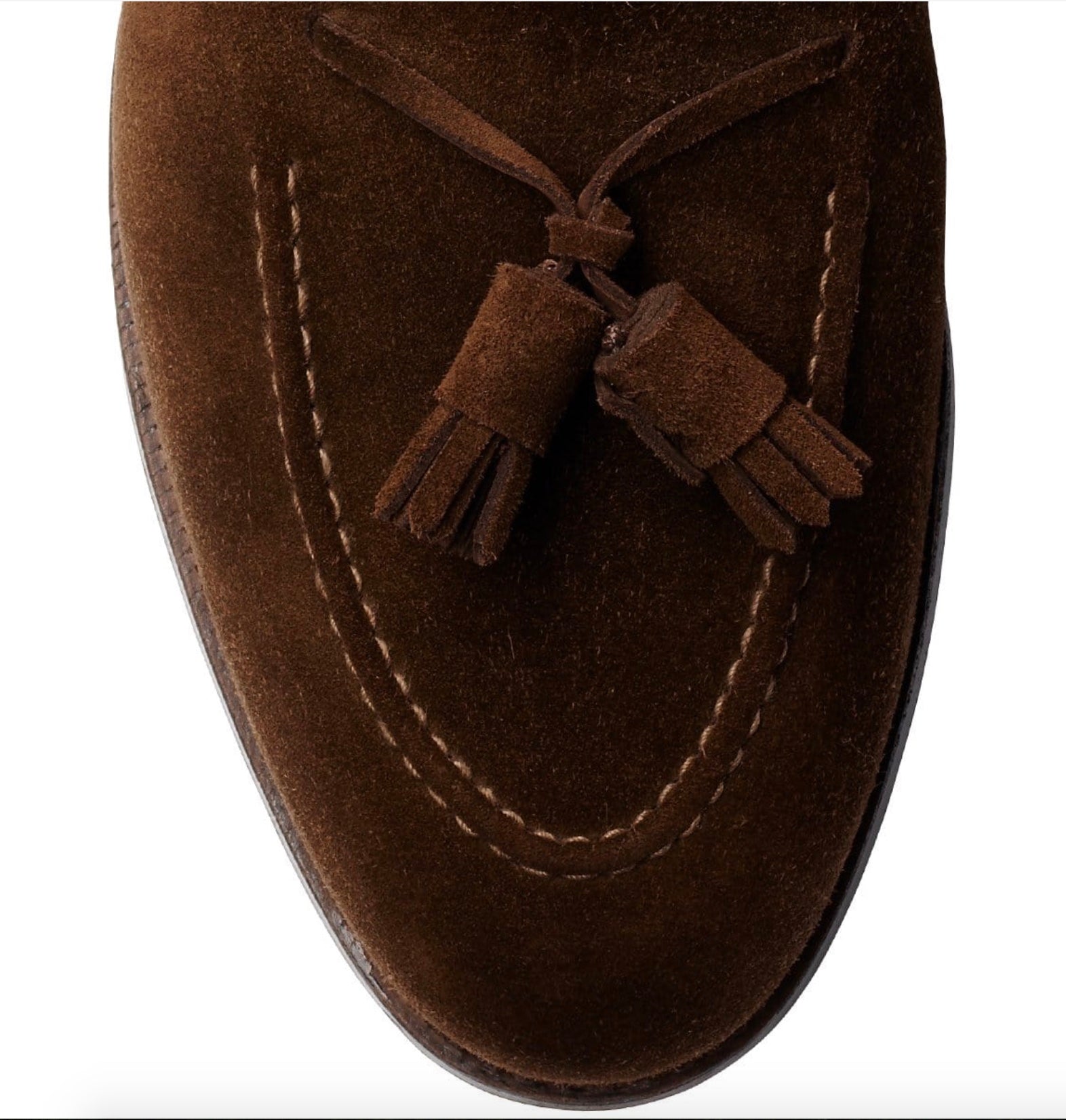 Crockett & Jones Cavendish (Dark Brown calf suede)