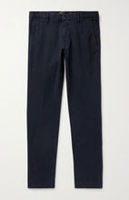 Load image into Gallery viewer, Incotex Slim Fit Stretch Cotton Blend Chino ( Navy Slacks)
