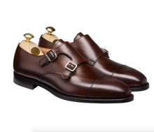 Load image into Gallery viewer, Crockett &amp; Jones Lowndes (Dark Brown Burnished Calf)
