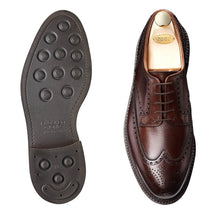 Load image into Gallery viewer, Crockett &amp; Jones Pembroke (Dark Brown Leather pebble grain brogue)
