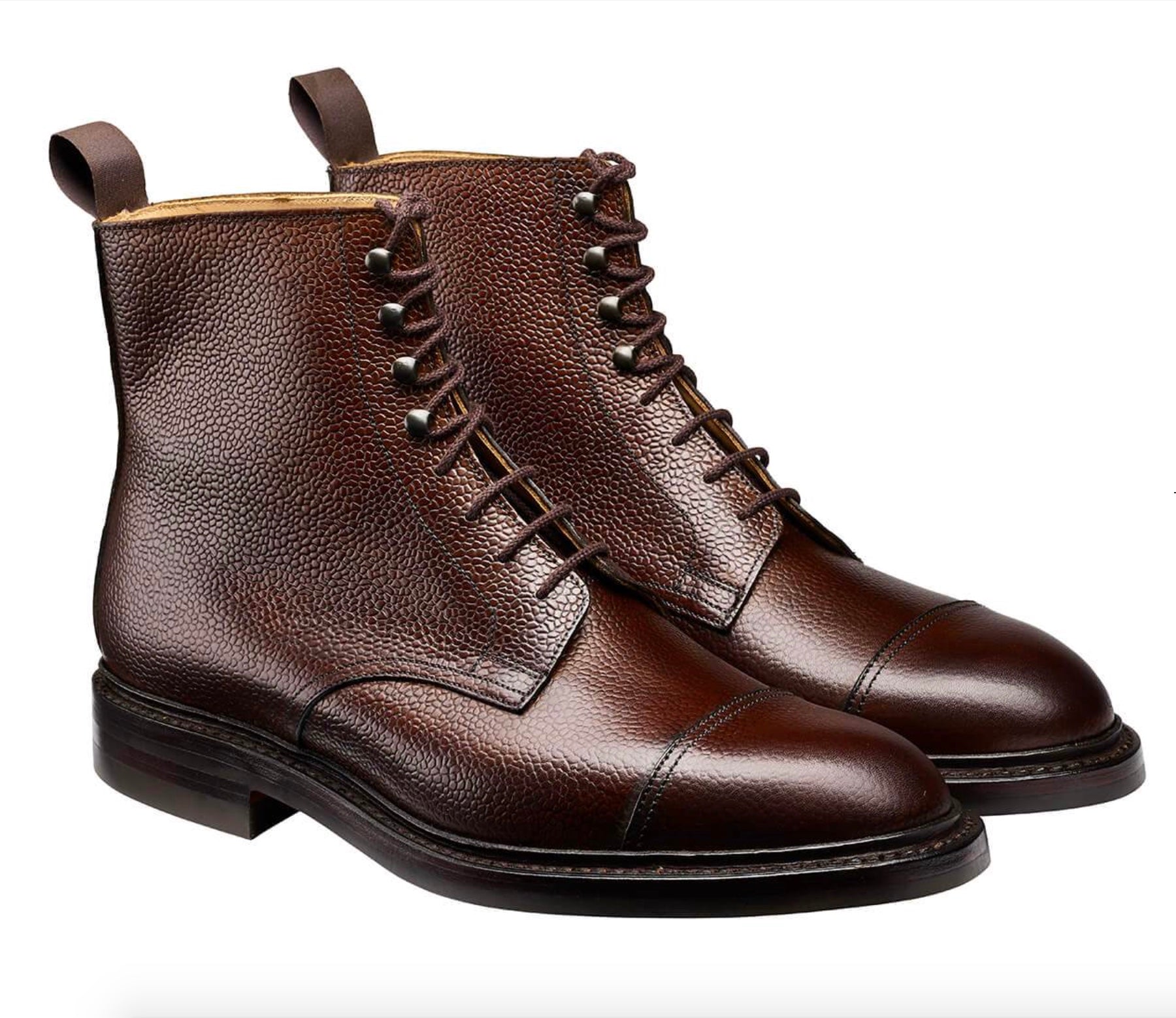 Crockett & Jones Coniston (Dark Brown Scotch Grain)