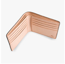 Load image into Gallery viewer, Il Bussetto Large Bi-fold Wallet (Pesto)
