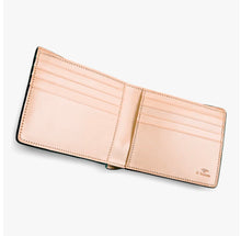 Load image into Gallery viewer, Il Bussetto Large Bi-fold Wallet (Pesto)
