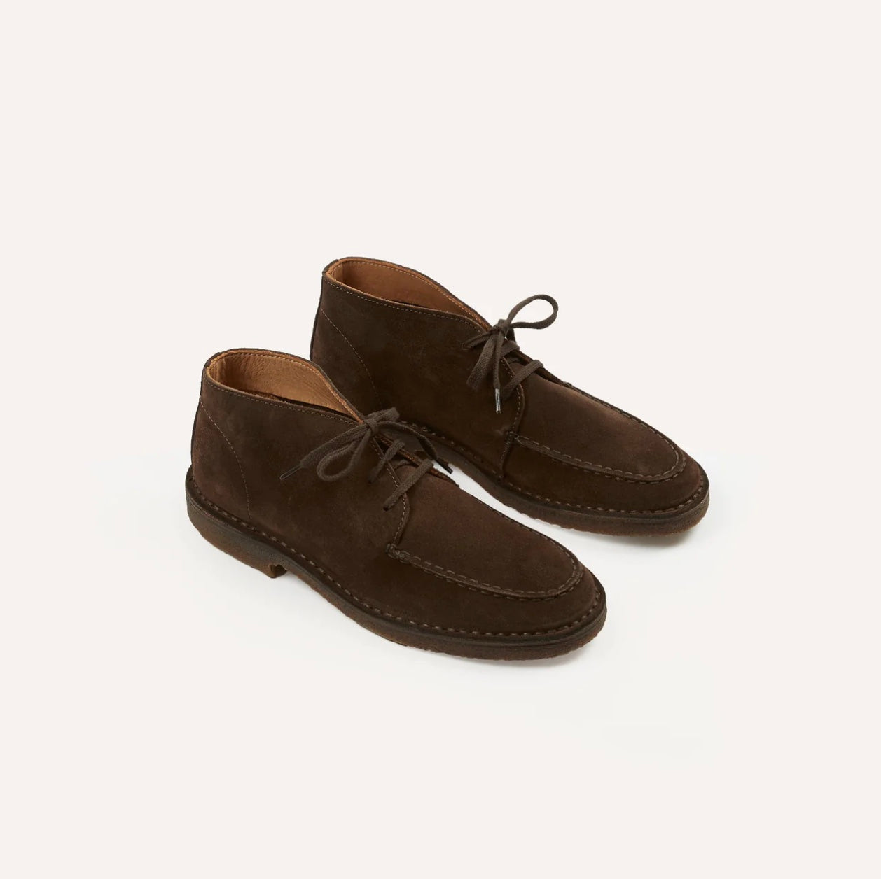 Crosby Moc-Toe Chukka Boot Brown Suede