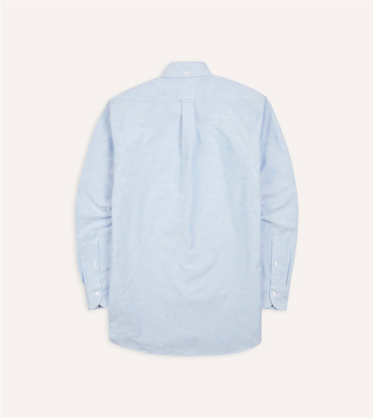 Drake's Mid-Blue Cotton Oxford Cloth Button-Down Shirt