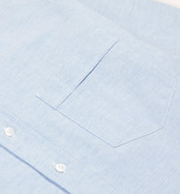 Load image into Gallery viewer, Drake&#39;s Mid-Blue Cotton Oxford Cloth Button-Down Shirt

