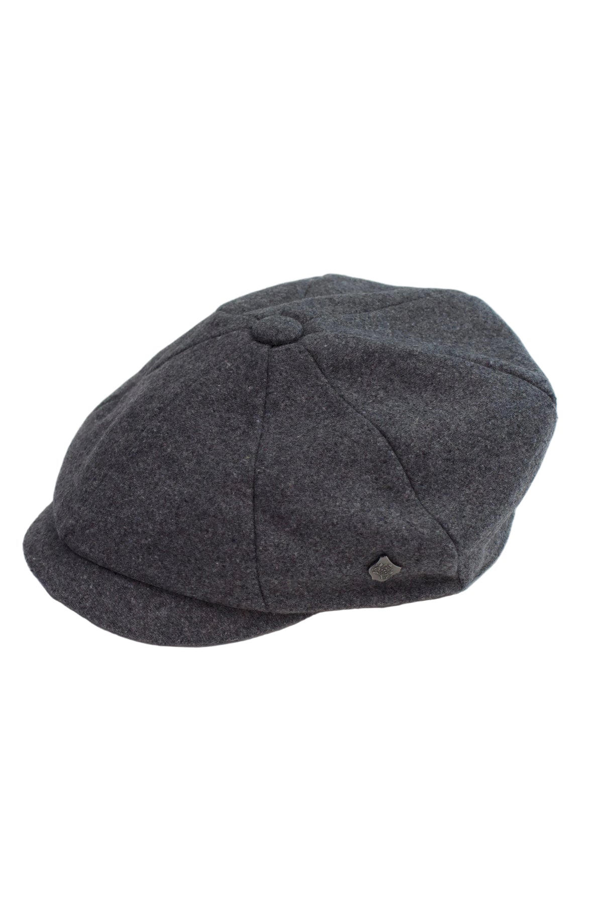 Failsworth Baker boy 8 panel Cap in a mid grey colour