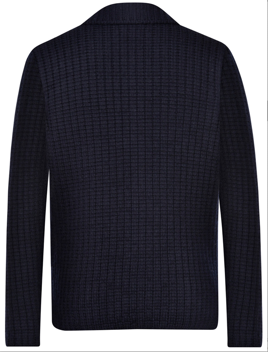 Gran Sasso Waffle Stitch Super Geelong Knitted Jacket
