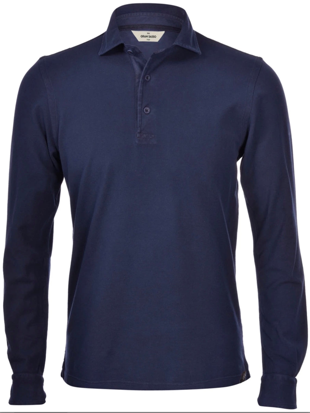 Gran Sasso Long Sleeve Piquet Polo