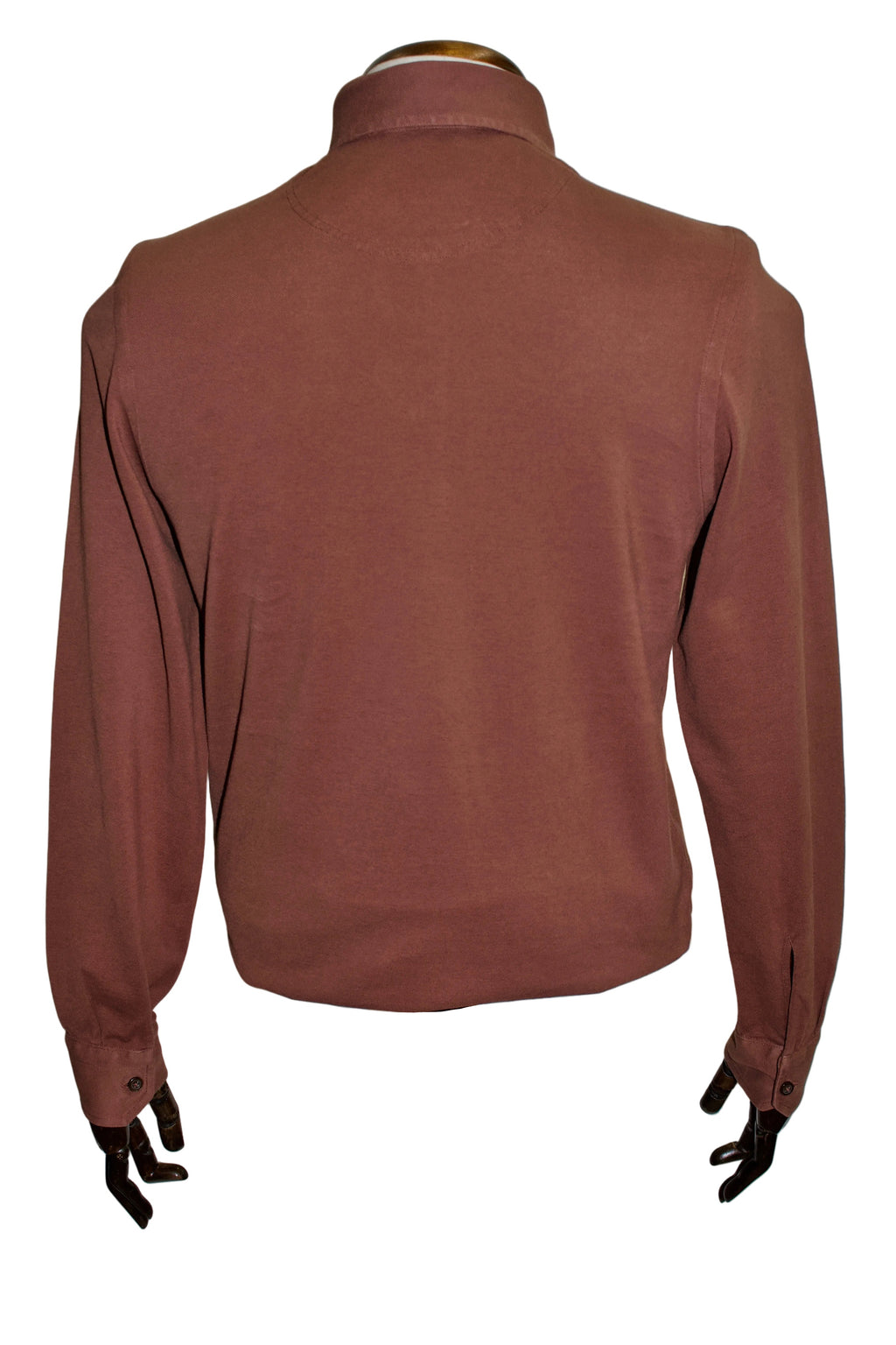 Gran Sasso Cotton Polo Shirt, Brown2