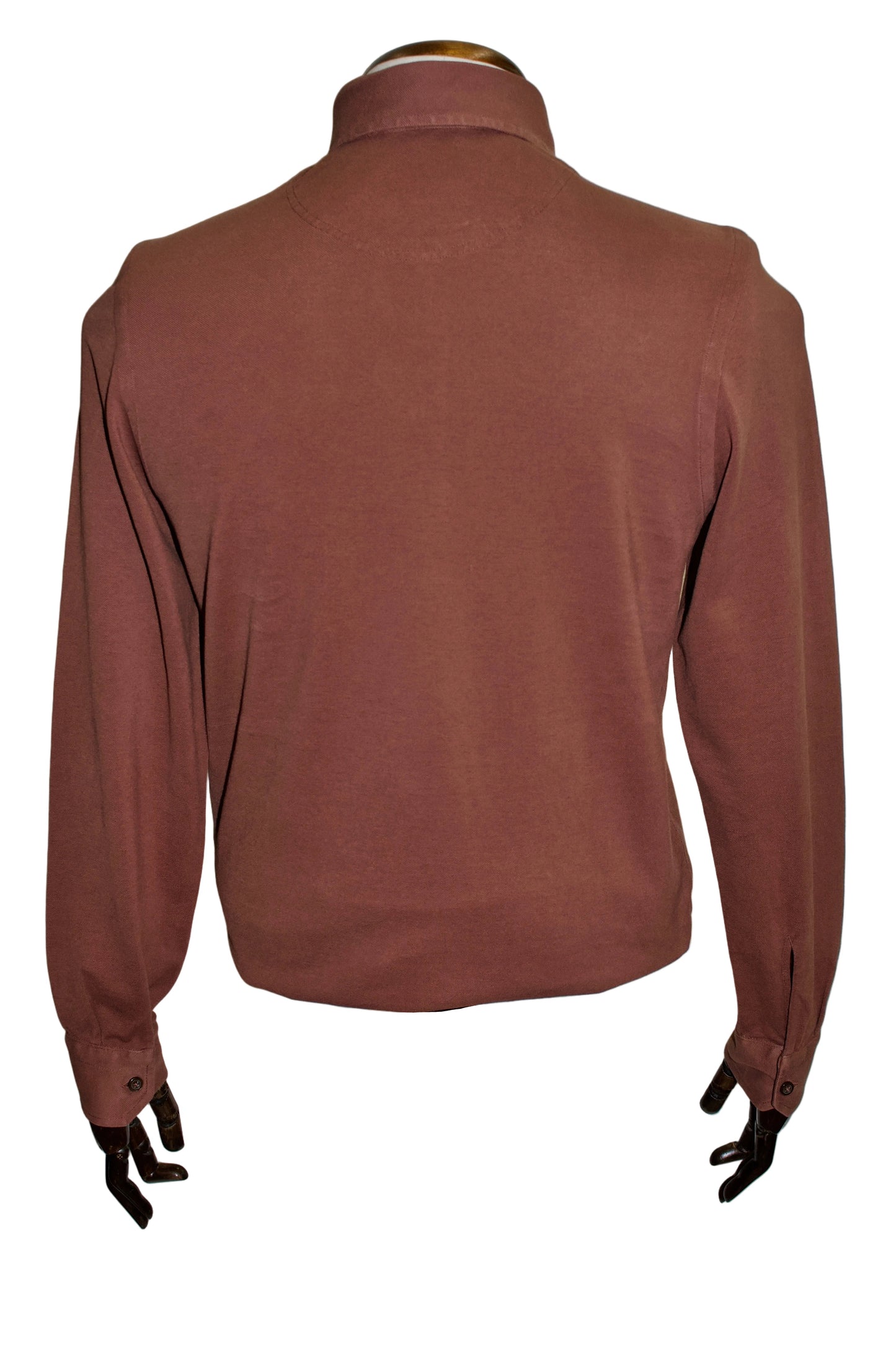 Gran Sasso Cotton Polo Shirt, Brown2