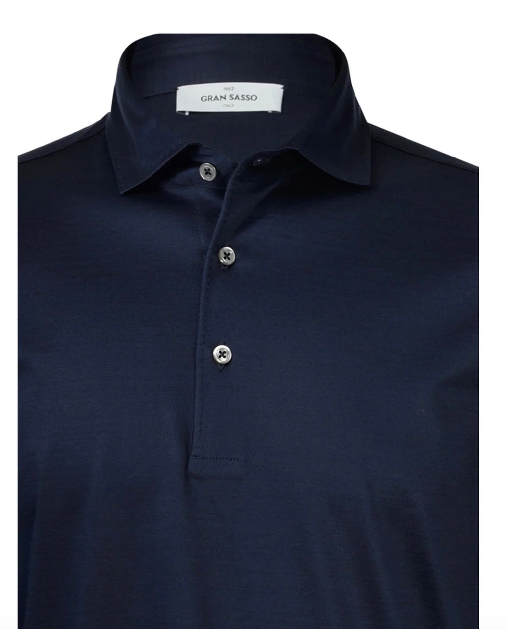 Gran Sasso Filo Scozia Polo , Navy