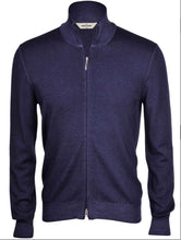 Load image into Gallery viewer, Gran Sasso Full Zip Vintage Midnight
