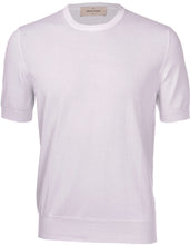 Load image into Gallery viewer, Gran Sasso Knitted Cotton Tshirt White 
