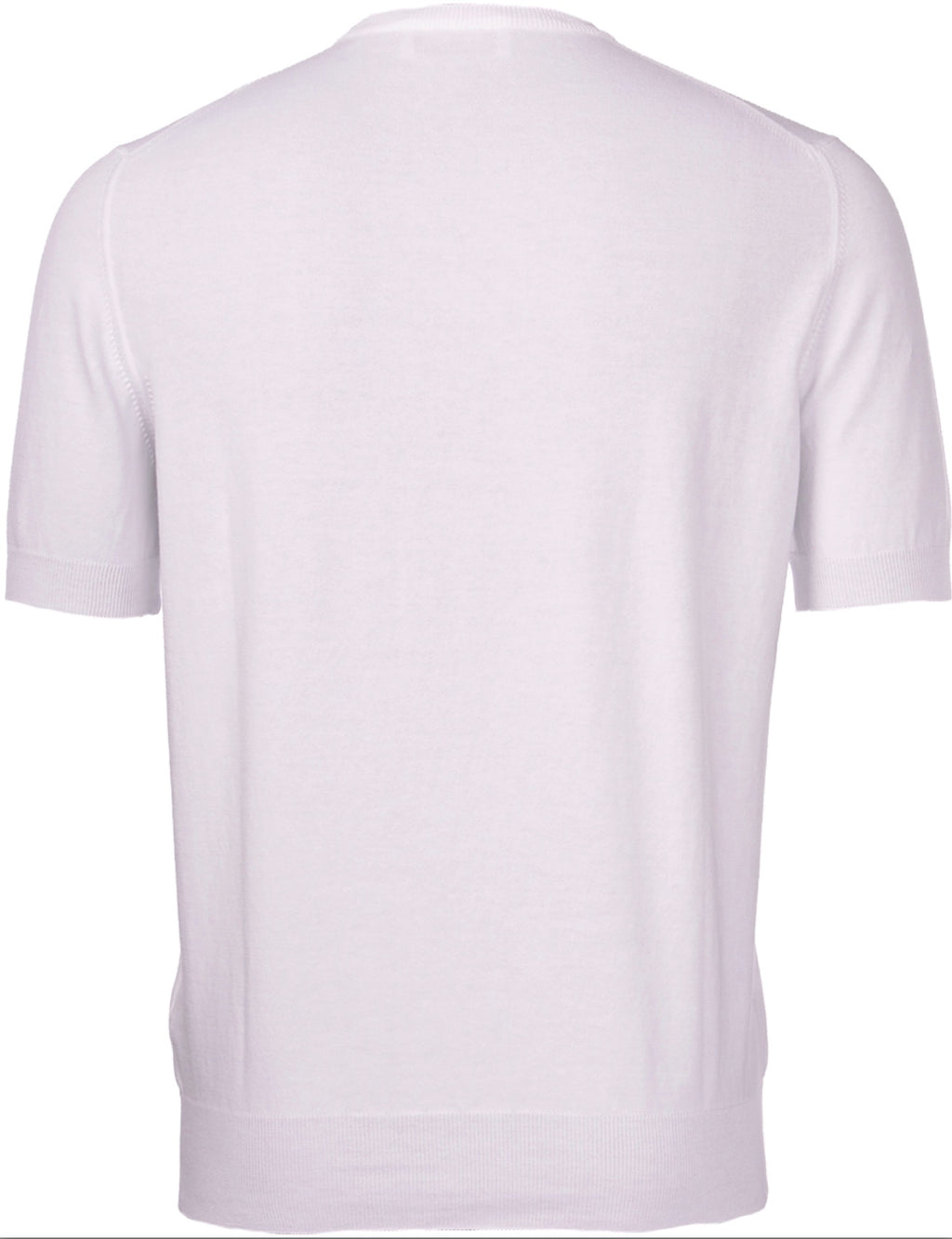 Gran Sasso Knitted Cotton Tshirt White  6
