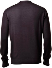 Load image into Gallery viewer, Gran Sasso Vintage Merino Cardigan Brown back
