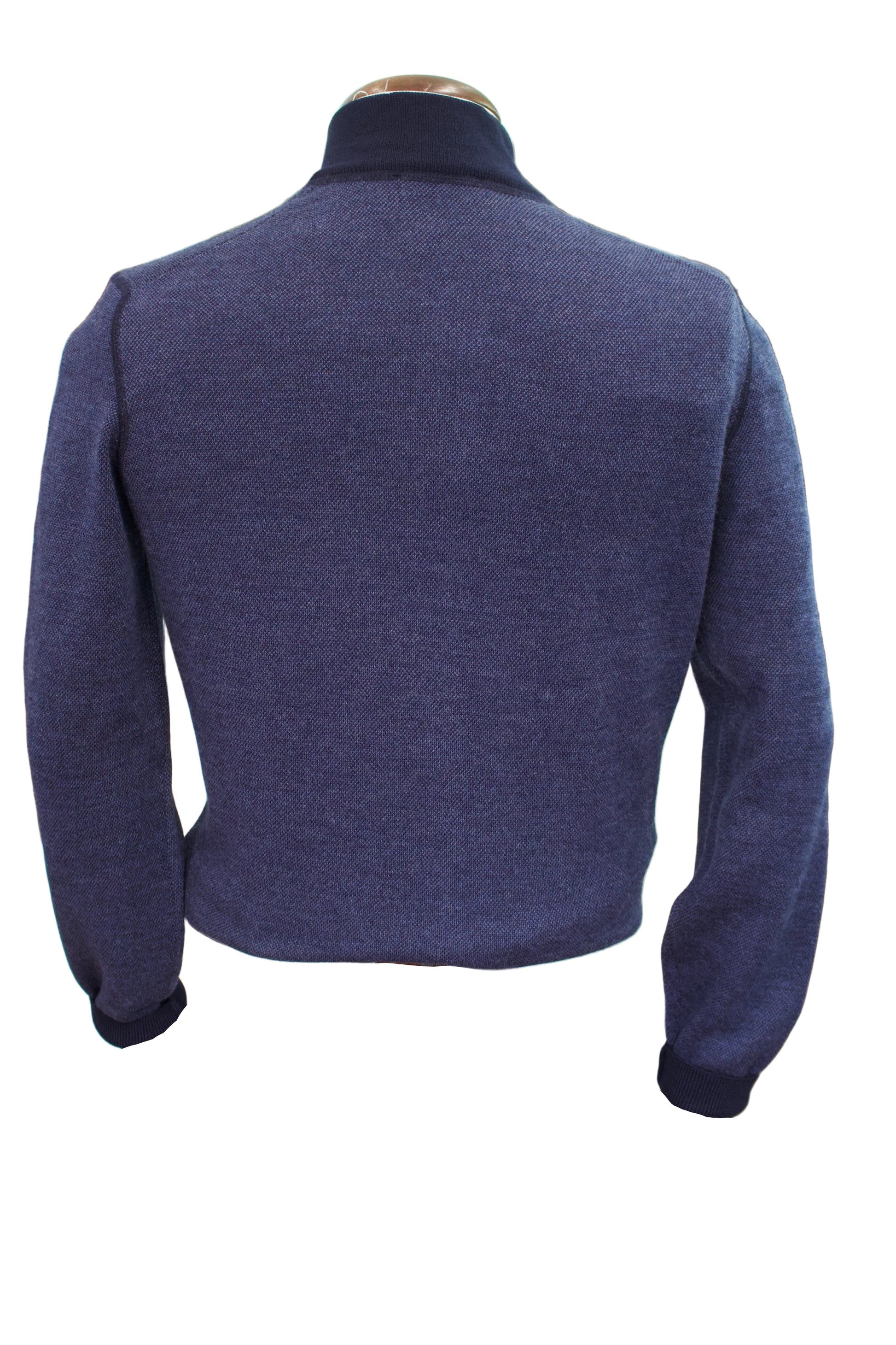 Gran Sasso full zip Merino Wool Knitwear