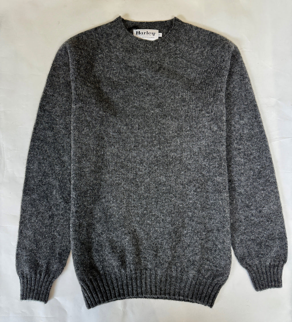 Harley Super Soft Crew Neck Sweater, Basalt Grey
