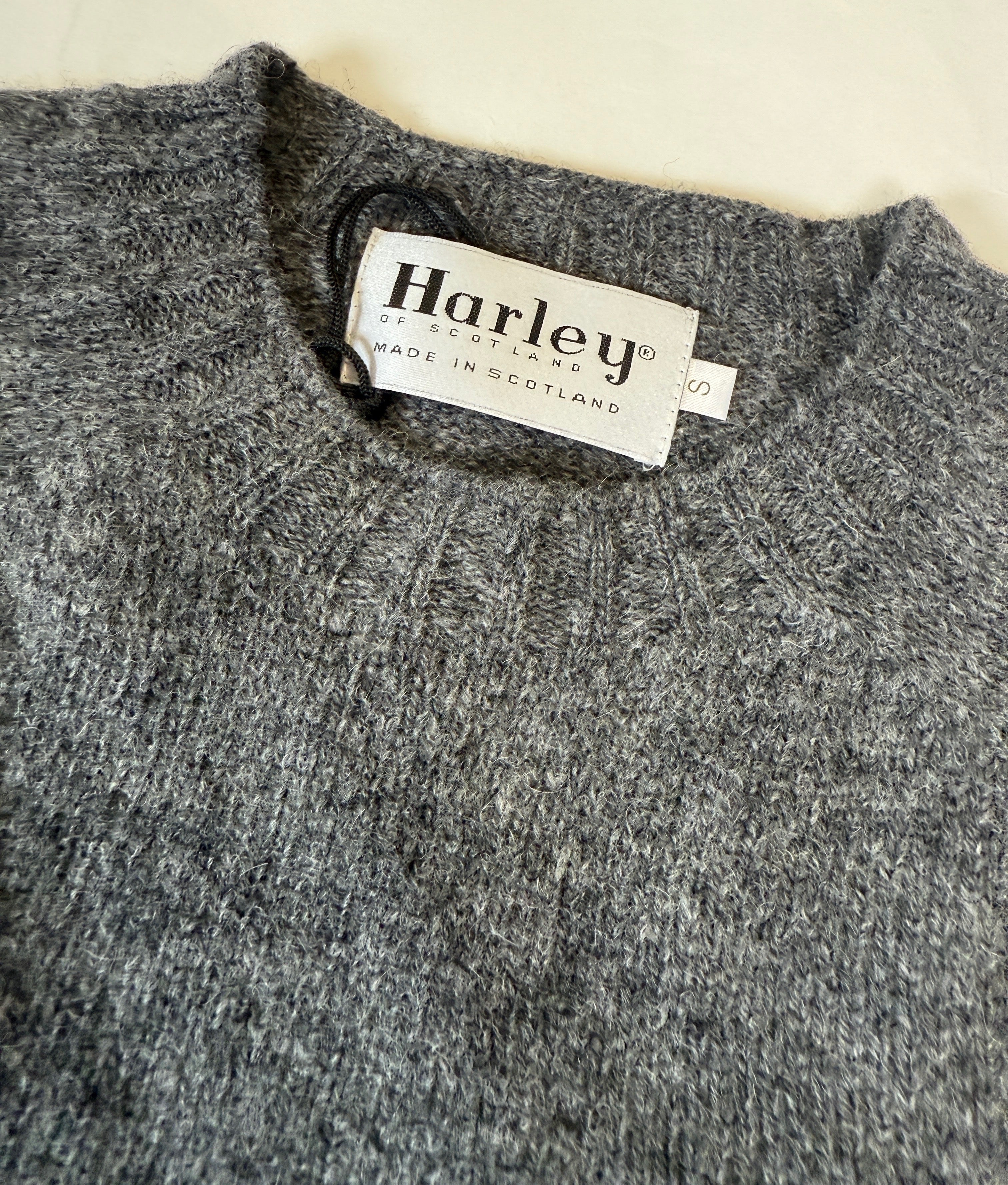Harley Super Soft Crew Neck Sweater, Basalt Grey