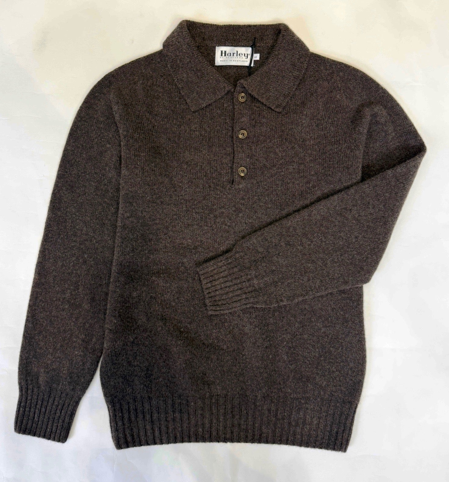 Harley Polo Knit Sweater,Porcupine