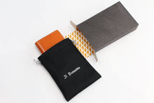 Load image into Gallery viewer, Il Bussetto Large Bi-fold Wallet (Orange)
