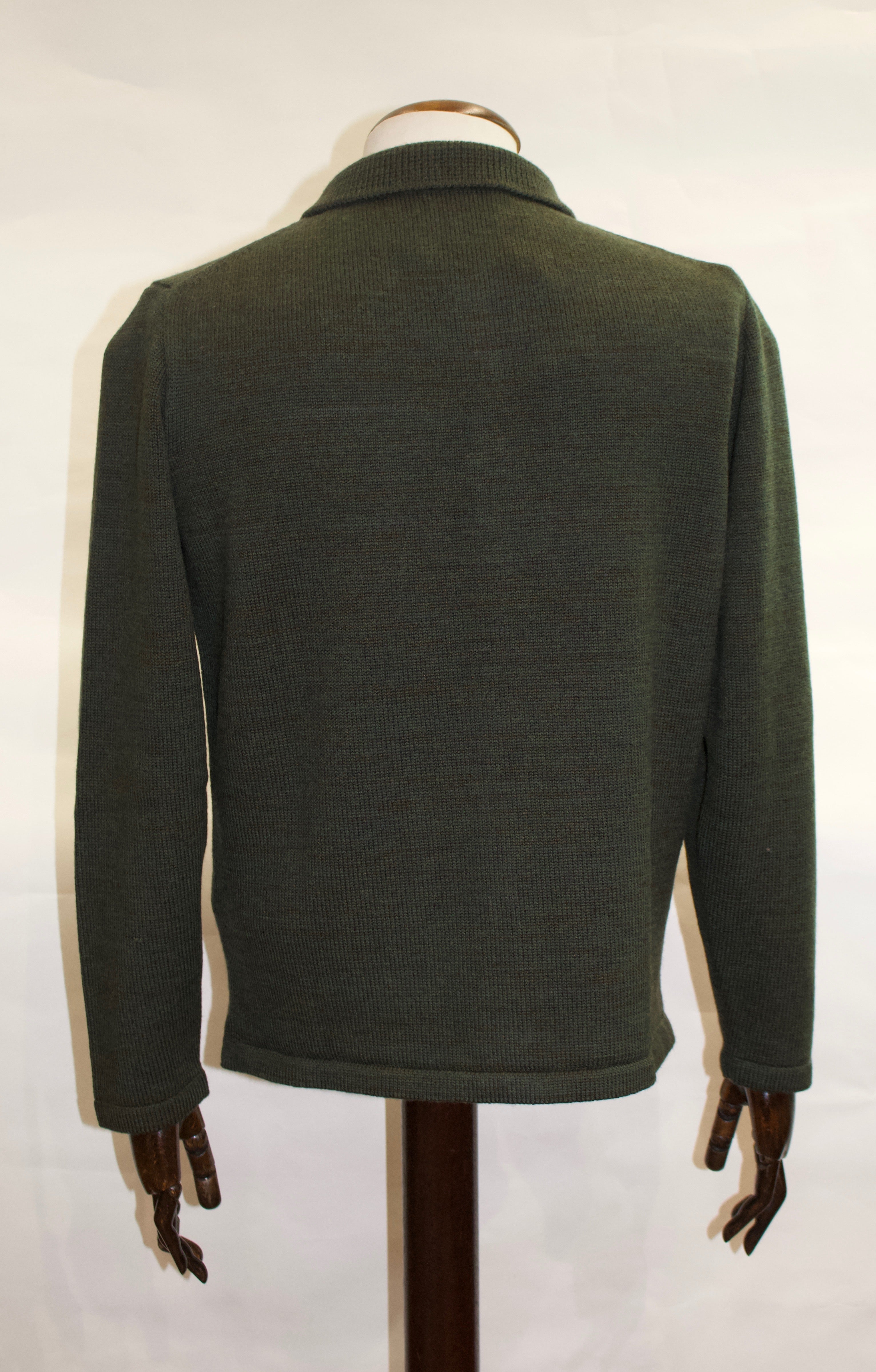Inis Meain Textured Shirt Jacket, Olive Melange