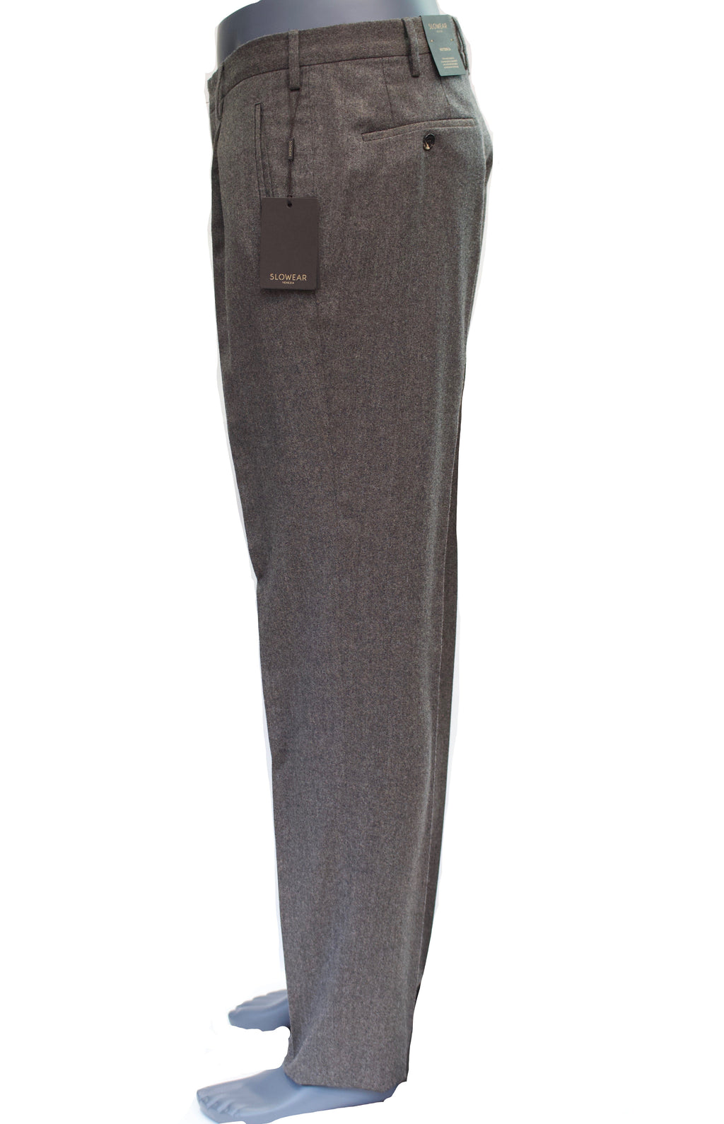 Slowear Pattern 54 Brown Soft Flannel Trousers