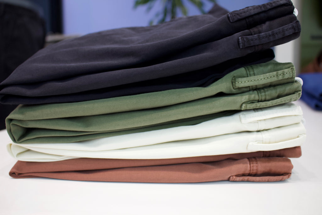 Slowear Incotex Slim Fit Stretch Cotton Trousers, Navy