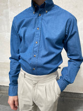 Load image into Gallery viewer, Eton Slim fit Button Down Denim Shirt
