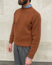 Load image into Gallery viewer, Harley Lambswool Crew Knit, Sienna
