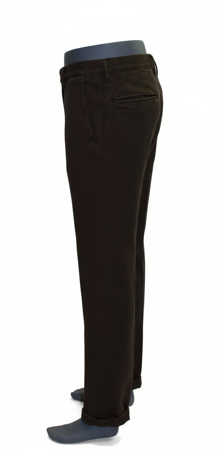 Incotex Slim Fit Chino, Dark Brown2