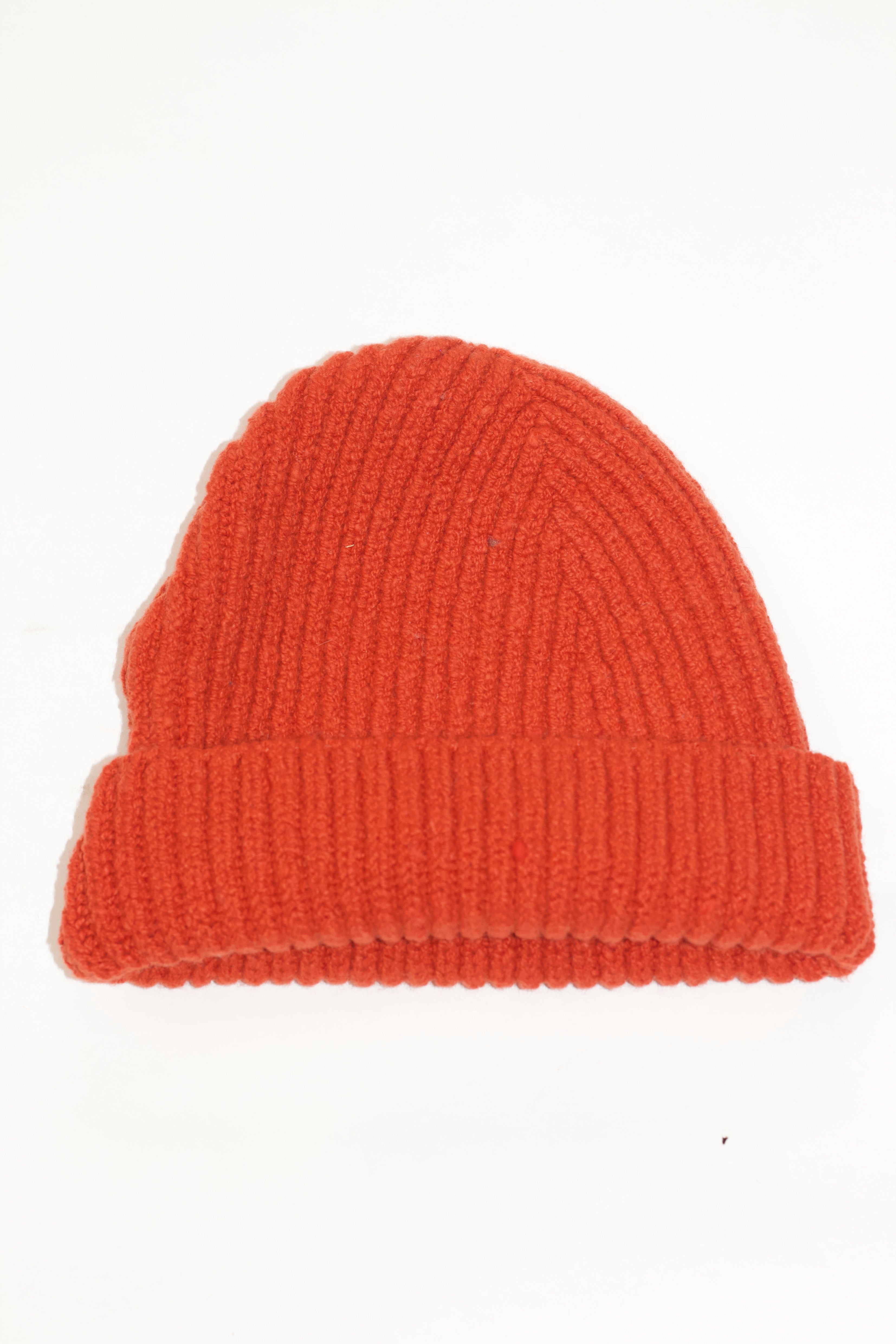Inis Meain Cashmere /Wool  Fishermans Hat (Burnt Orange)