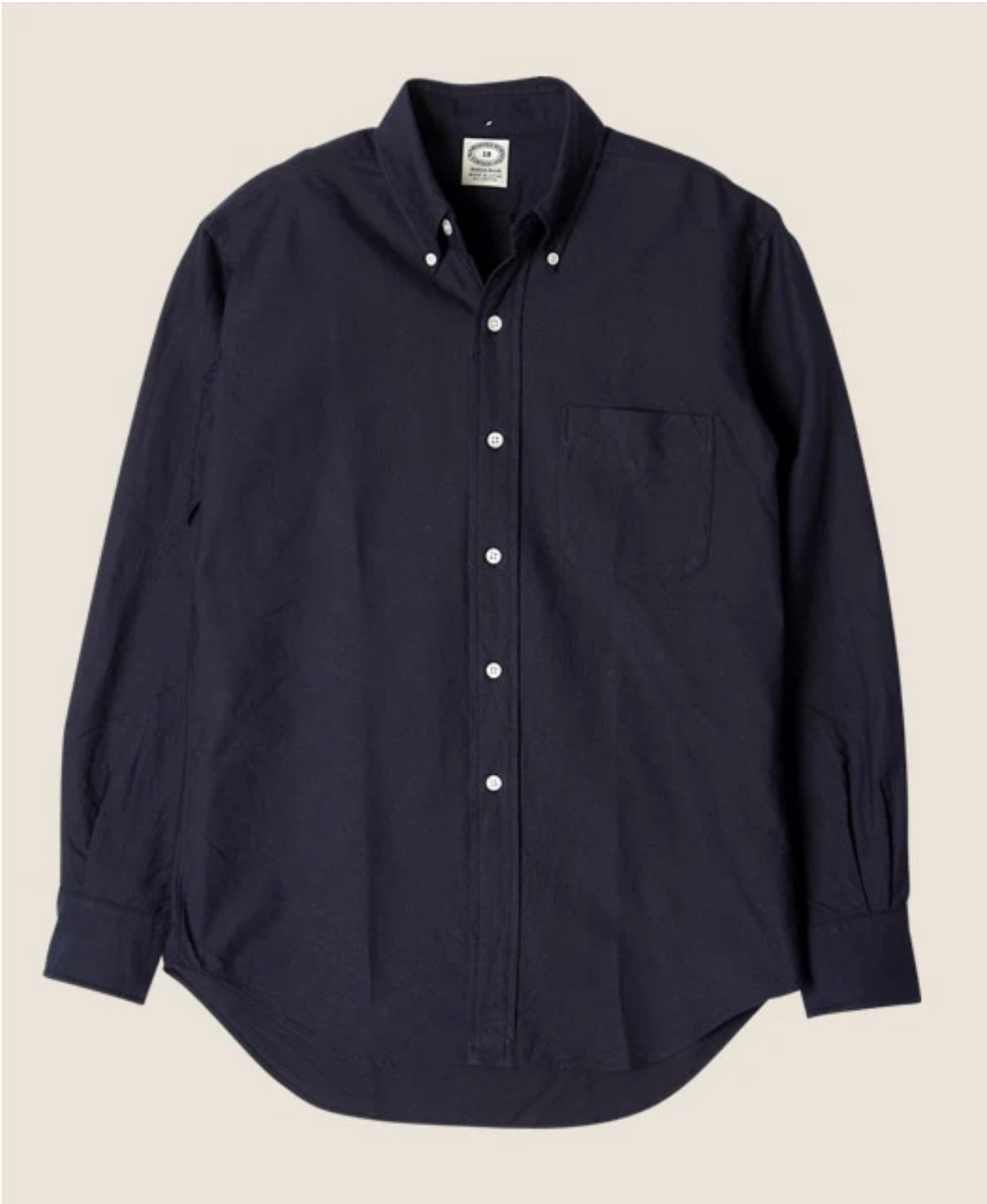 Kamakura Vintage Ivy Navy button down Shirt