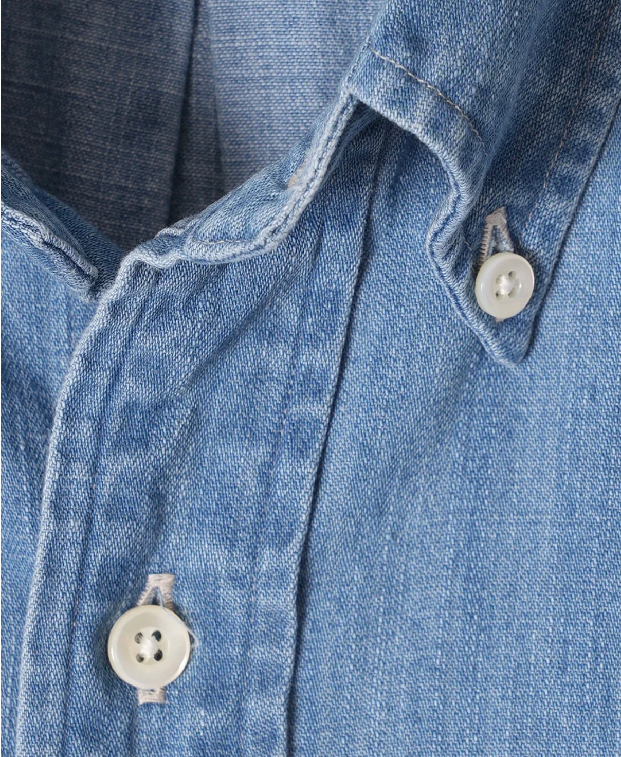 Kamakura Vintage Ivy-Japanese Denim 7oz Shirt (light indigo
