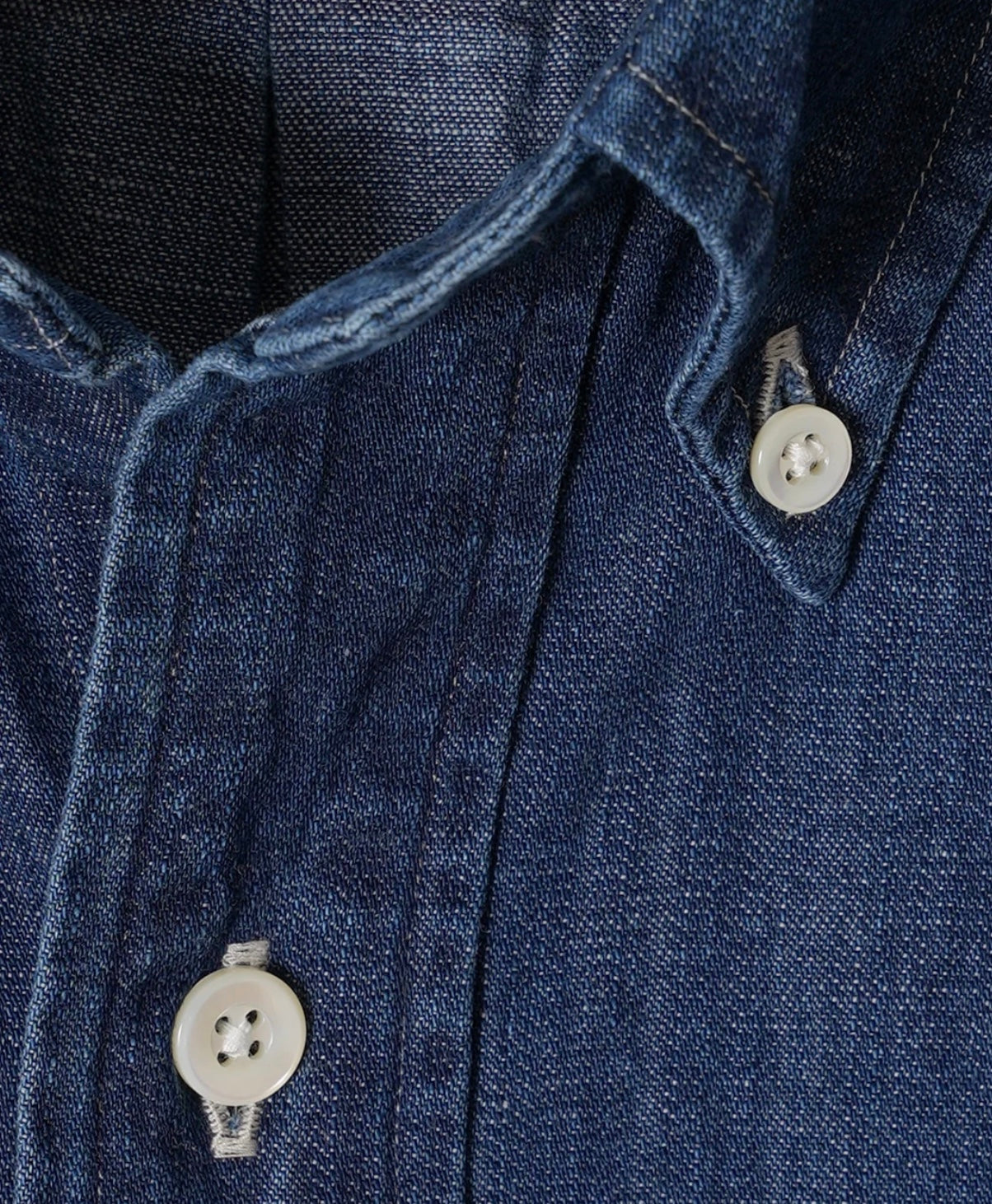 Kamakura Vintage Ivy-Japanese Denim 7oz Shirt ( Deep Navy)