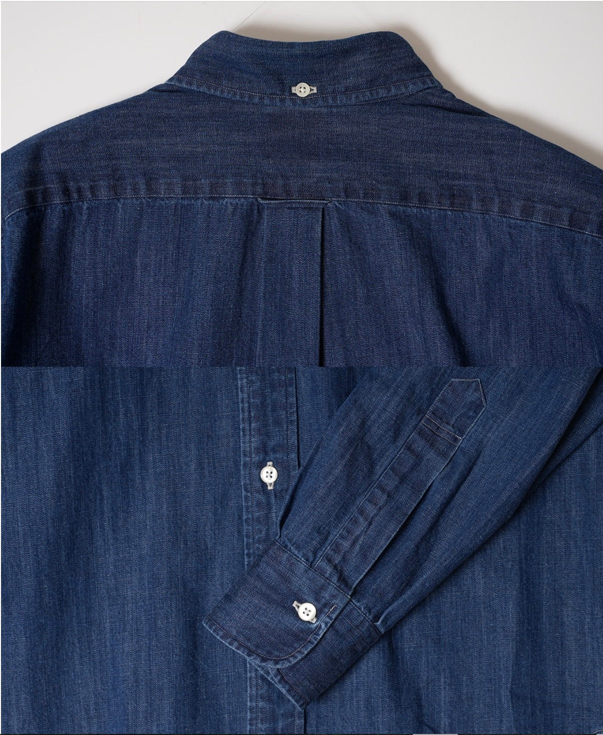Kamakura Vintage Ivy-Japanese Denim 7oz Shirt ( Deep Navy)
